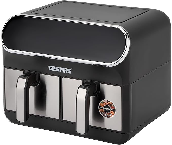 Geepas Dijital 2 Çekmeceli 8LT Airfryer (37533) - Görsel 2