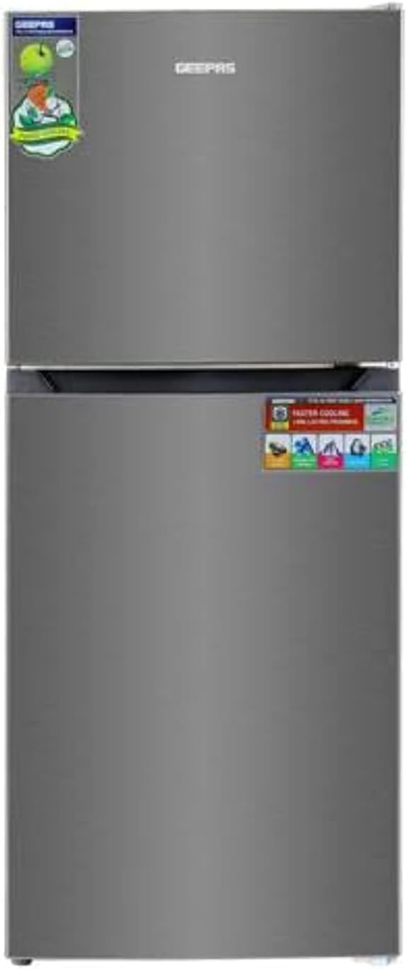 Geepas Çift Kapılı No-Frost Buzdolabı 250 LT (2522SXN) - Görsel 6