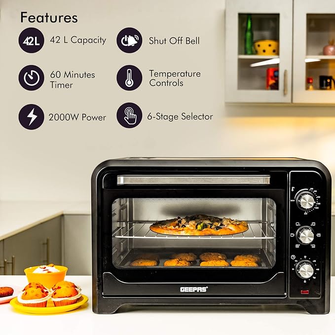 Geepas Mini Fırın 42LT (4450)