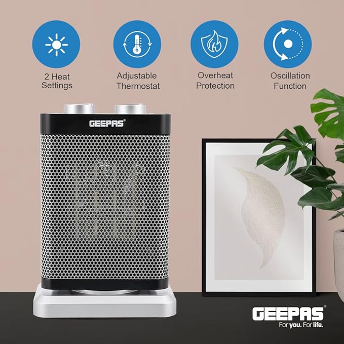 Geepas Mini Isıtıcı Fanlı Soba (28529) - Görsel 4