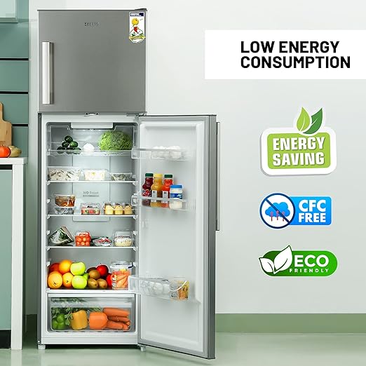 Geepas No Frost Çift Kapılı Buzdolabı 320L (GRF3207SSXXN) - Görsel 4