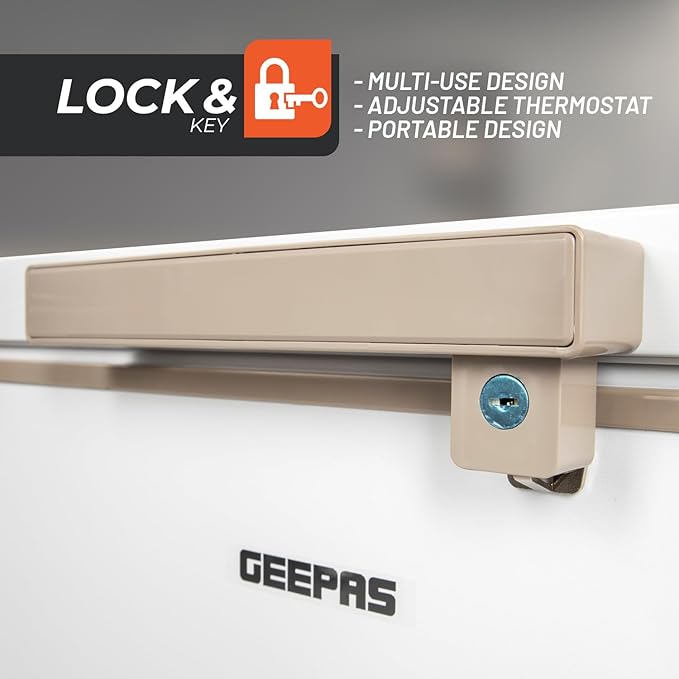 Geepas Sandıklı Derin Dondurucu 170LT (1706WAH) - Görsel 4