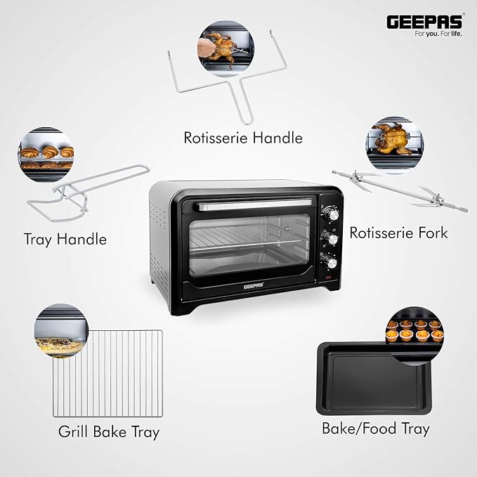 Geepas Mini Fırın 42LT (4450) - Görsel 2