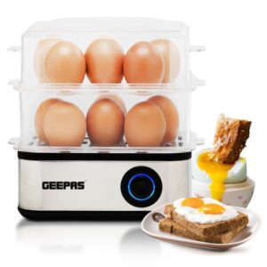 Geepas Elektrikli 12'li Yumurta Haşlama Makinesi 500W (63019UK)
