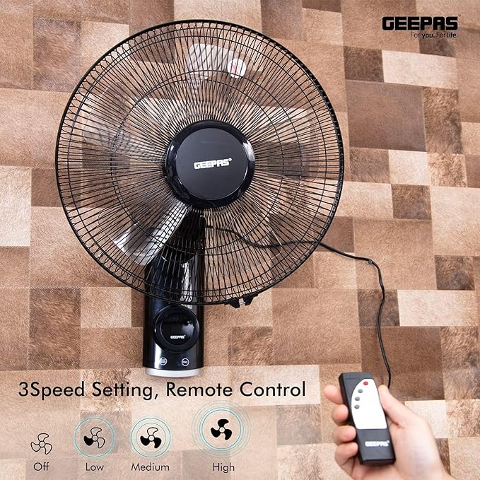 Geepas 16 İnç Duvar Vantilatörü (GF9479)