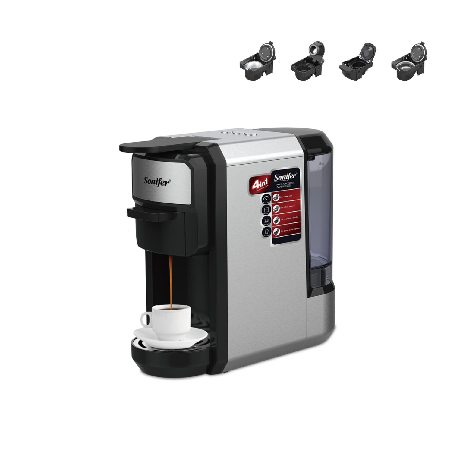 Sonifer SF3580 Espresso Kahve Makinesi 19Bar 1450W