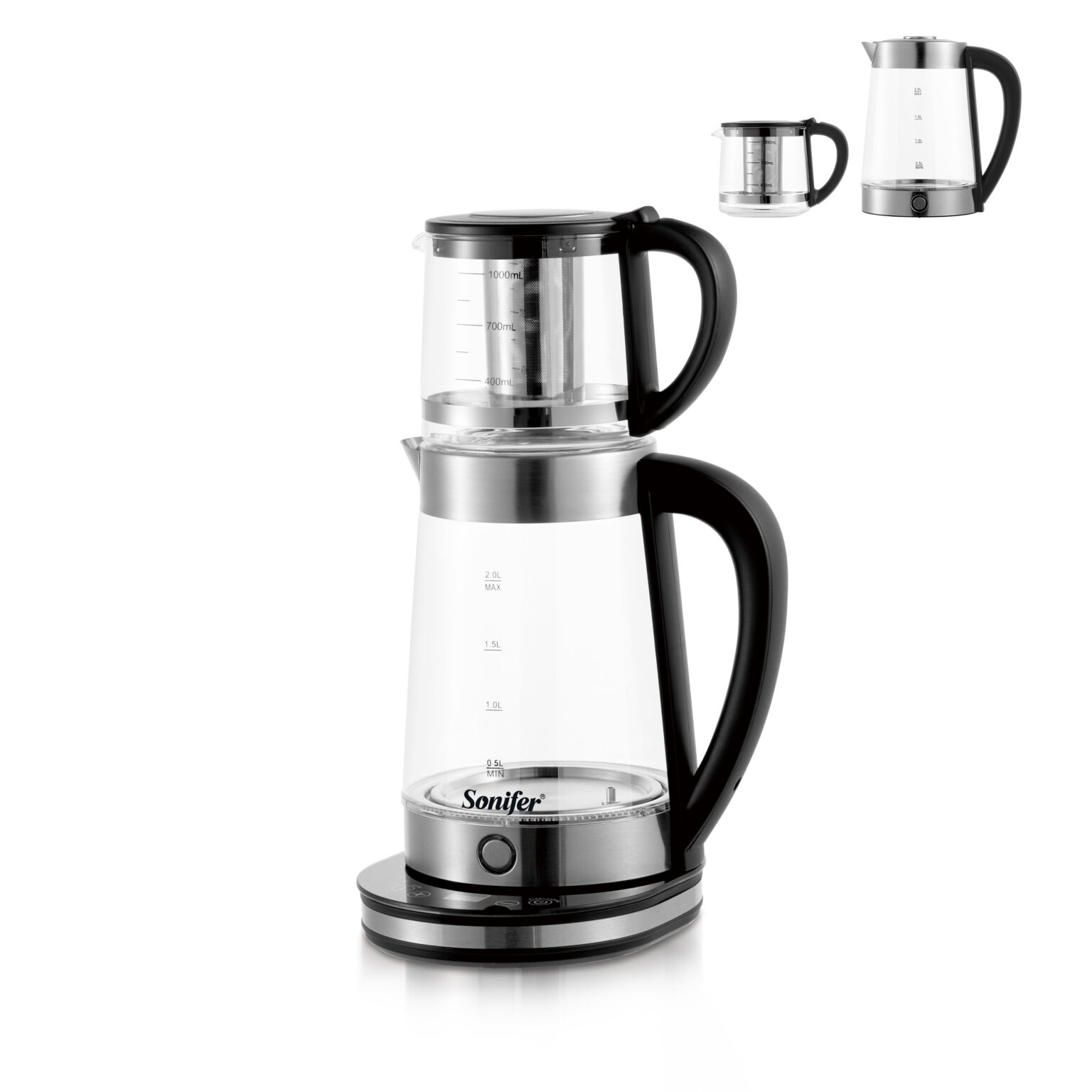 Sonifer SF2119 Çaycı 2L+1L 1500W