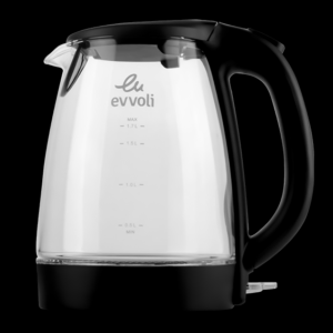 Evvoli EVKA-KE17MB Cam Su Isıtıcı 1.7L 2200W