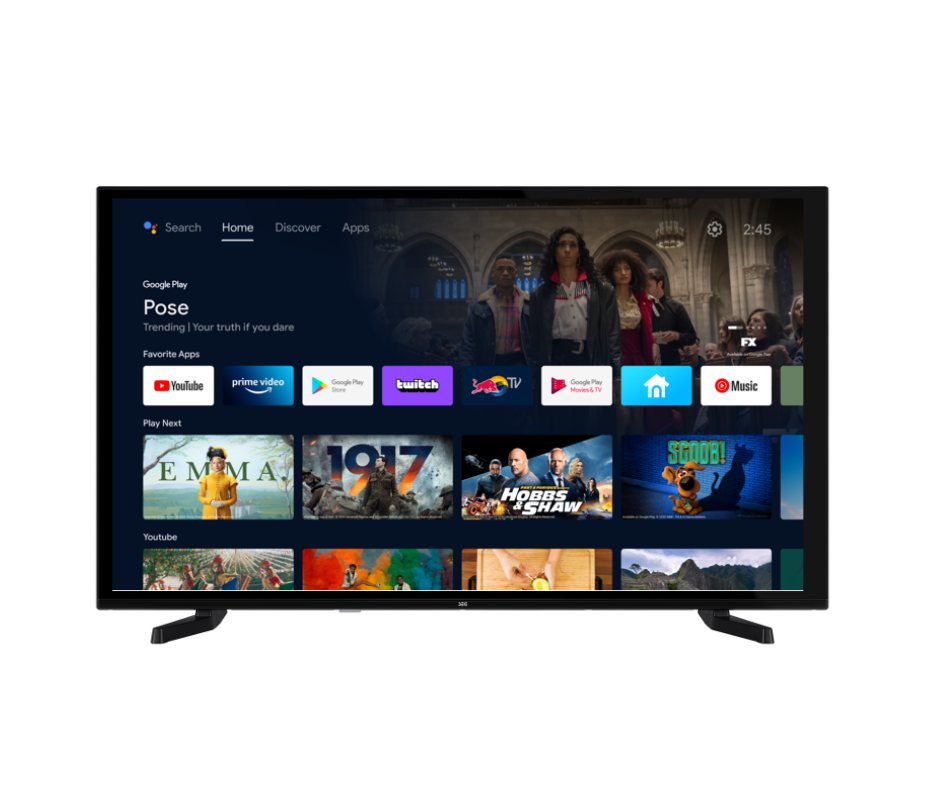 SEG 43GTV 43" Full HD Smart LED TV