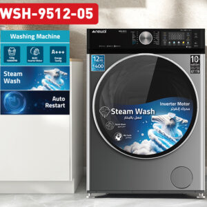 Newal Inoks WSH9512/5 12KG Çamaşır Makinesi 1400RPM