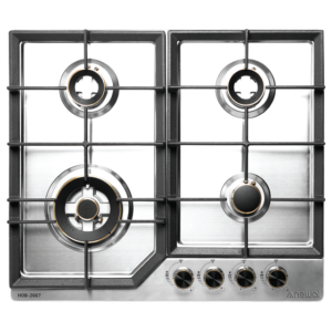 Newal HOB2667/5 Siyah Cam Ocak
