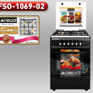 Newal FSO1069/2 Solo Fırın Siyah 63L