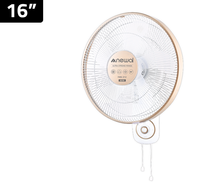 Newal FAN312 Duvar Vantilatörü 16" 60W