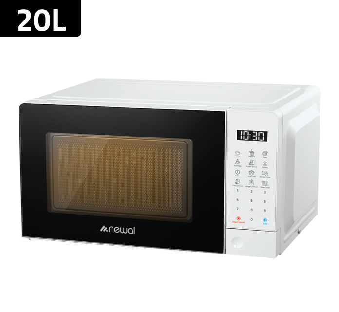 Newal MWO2510/1 Beyaz Mikrodalga 20L 700W