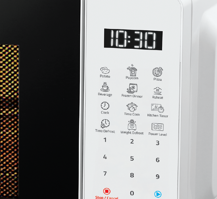 Newal MWO2510/1 Beyaz Mikrodalga 20L 700W