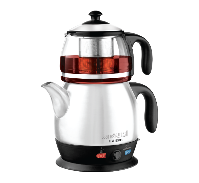 Newal TEA5503 Çaycı Cam Demlik 2200W