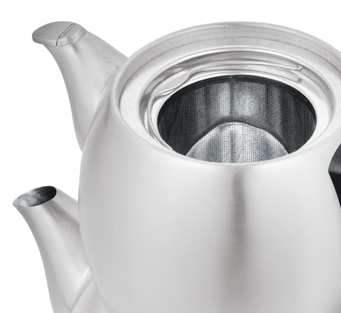 Newal TEA5505 Çaycı Inoks Demlik 2200W